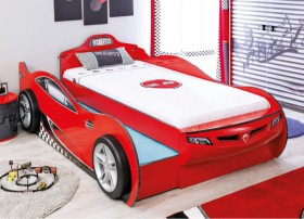CARBED Кровать-машина Coupe с выдвижной кроватью Red 20.03.1306.00 в Назарово - nazarovo.katalogmebeli.com | фото