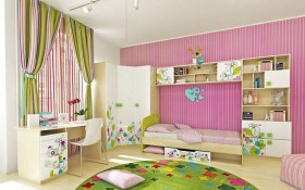 Детская комната Флёр (Белый/корпус Клен) в Назарово - nazarovo.katalogmebeli.com | фото 4