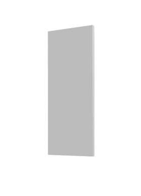 Фальшпанель для верхних прямых и торцевых шкафов Мемфис (Атласный серый/720 мм) в Назарово - nazarovo.katalogmebeli.com | фото