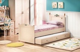 Кровать детская Балли 2-х уровневая (венге/белфорт) в Назарово - nazarovo.katalogmebeli.com | фото 2