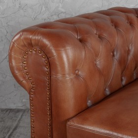 Кресло кожаное Лофт Честер (кожа) в Назарово - nazarovo.katalogmebeli.com | фото 3