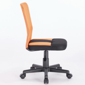 Кресло компактное BRABIX Smart MG-313 (черный, оранжевый) в Назарово - nazarovo.katalogmebeli.com | фото 2