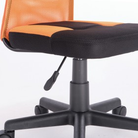 Кресло компактное BRABIX Smart MG-313 (черный, оранжевый) в Назарово - nazarovo.katalogmebeli.com | фото 5