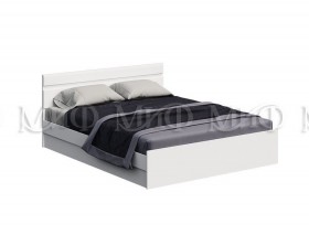 Кровать Нэнси New 1,4м (Белый/белый глянец) в Назарово - nazarovo.katalogmebeli.com | фото