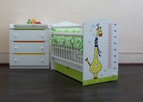 Кроватка детская Жираф в Назарово - nazarovo.katalogmebeli.com | фото 2