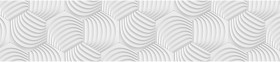 Кухонный фартук КМ 474 Плитка объемная ромб в Назарово - nazarovo.katalogmebeli.com | фото