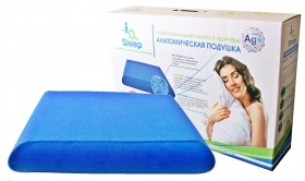 Ортопедическая подушка IQ Sleep (Слип) 570*400*130 мм в Назарово - nazarovo.katalogmebeli.com | фото