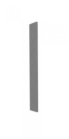 Панель торцевая (для шкафа верхнего торцевого высокого) ВПТ 400 Лофт (Штукатурка серая) в Назарово - nazarovo.katalogmebeli.com | фото