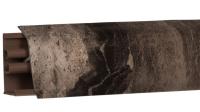 Плинтус LB-38, L=3000мм, мрамор бергамо темный в Назарово - nazarovo.katalogmebeli.com | фото 1