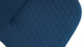 Стул «Оливер» К1С Черный муар/Велюр Confetti Blue в Назарово - nazarovo.katalogmebeli.com | фото 3